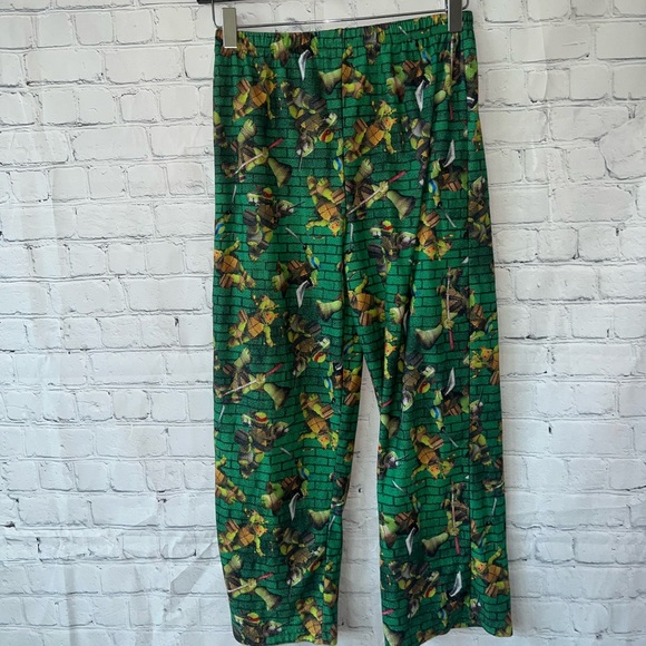 teenage mutant ninja turtles green pajama bottoms size L - Picture 2 of 6